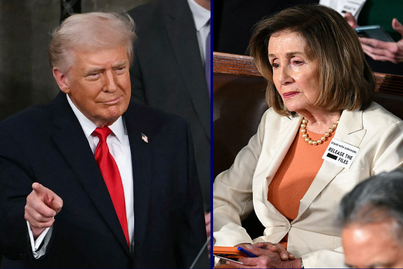 Trump receives bipartisan standing ovation as he takes jab at Pelosi: ‘Pass the Stop Insider Trading Act’