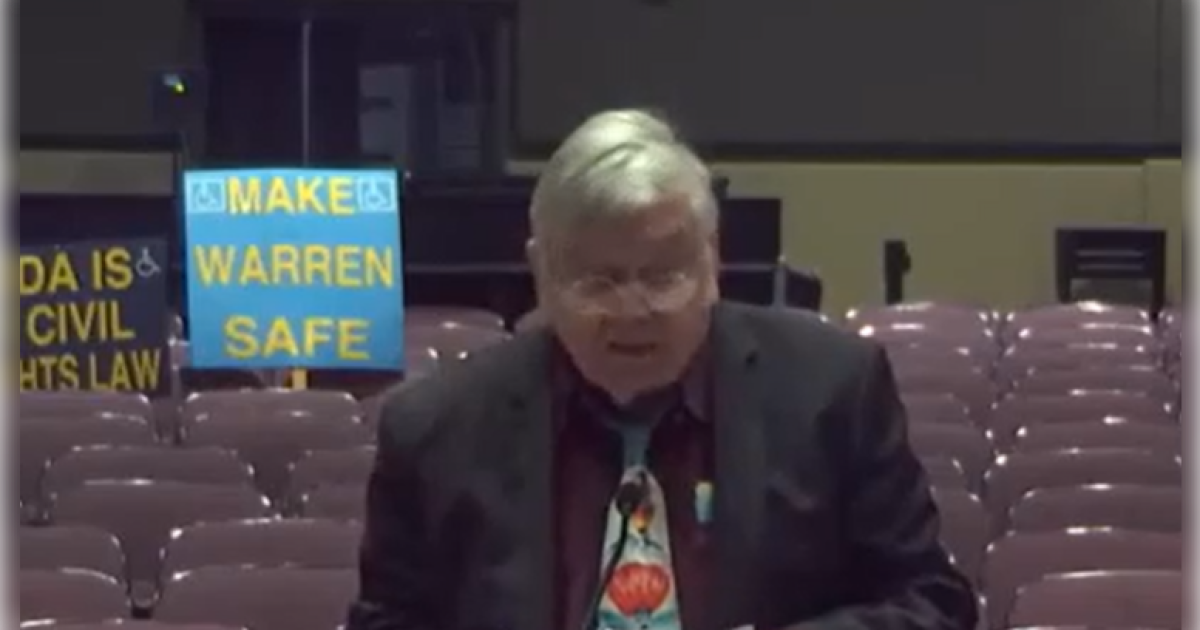 Secret Service Removes Gun From Home of Retired Professor Who Said He Wanted to “Shoot” President Trump During City Council Meeting (VIDEO)