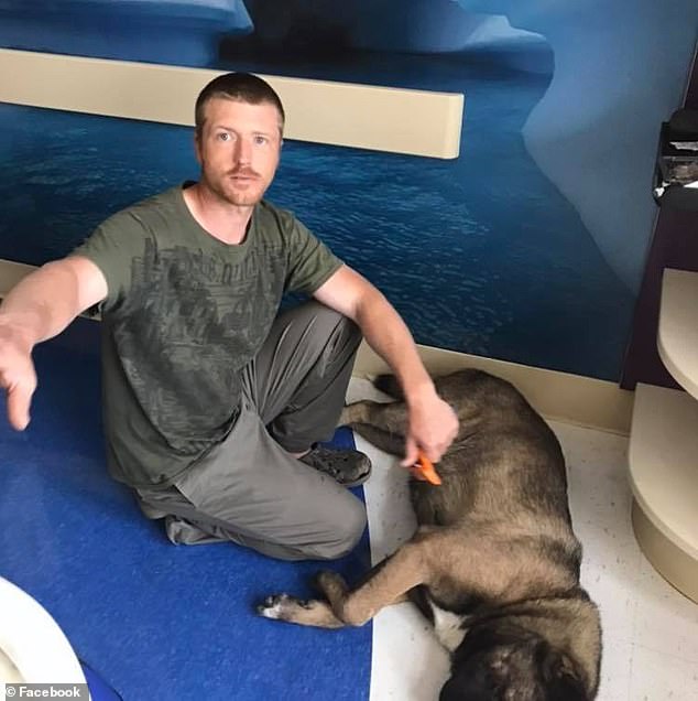 Grossmann, an Iraq war veteran, has been down on his luck and has had multiple run-ins with the cops in the intervening years since his affair with Richins ended