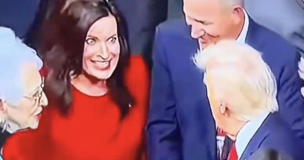 WATCH HERE: Demonic Possession Caught On Camera At Trump’s State of the Union?