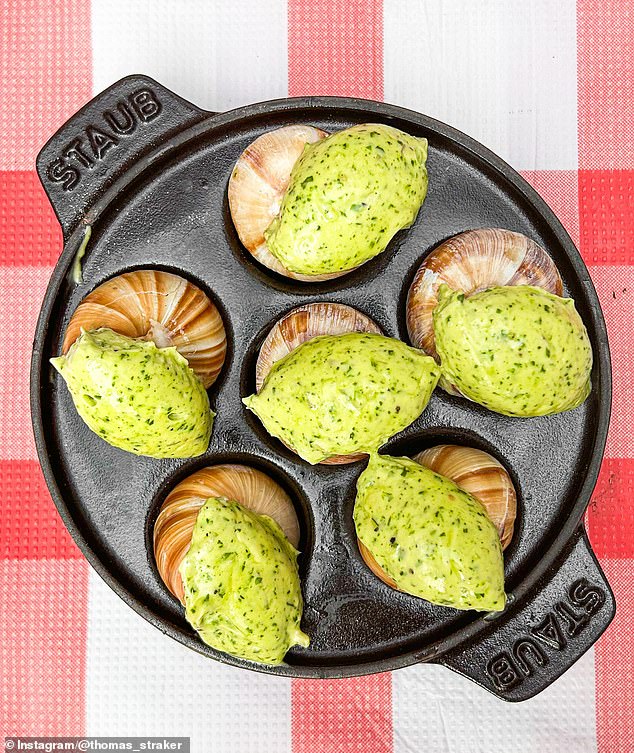 Butter recipes have proven wildly popular on social media recently, such as this snails with garlic butter dish from Thomas Straker