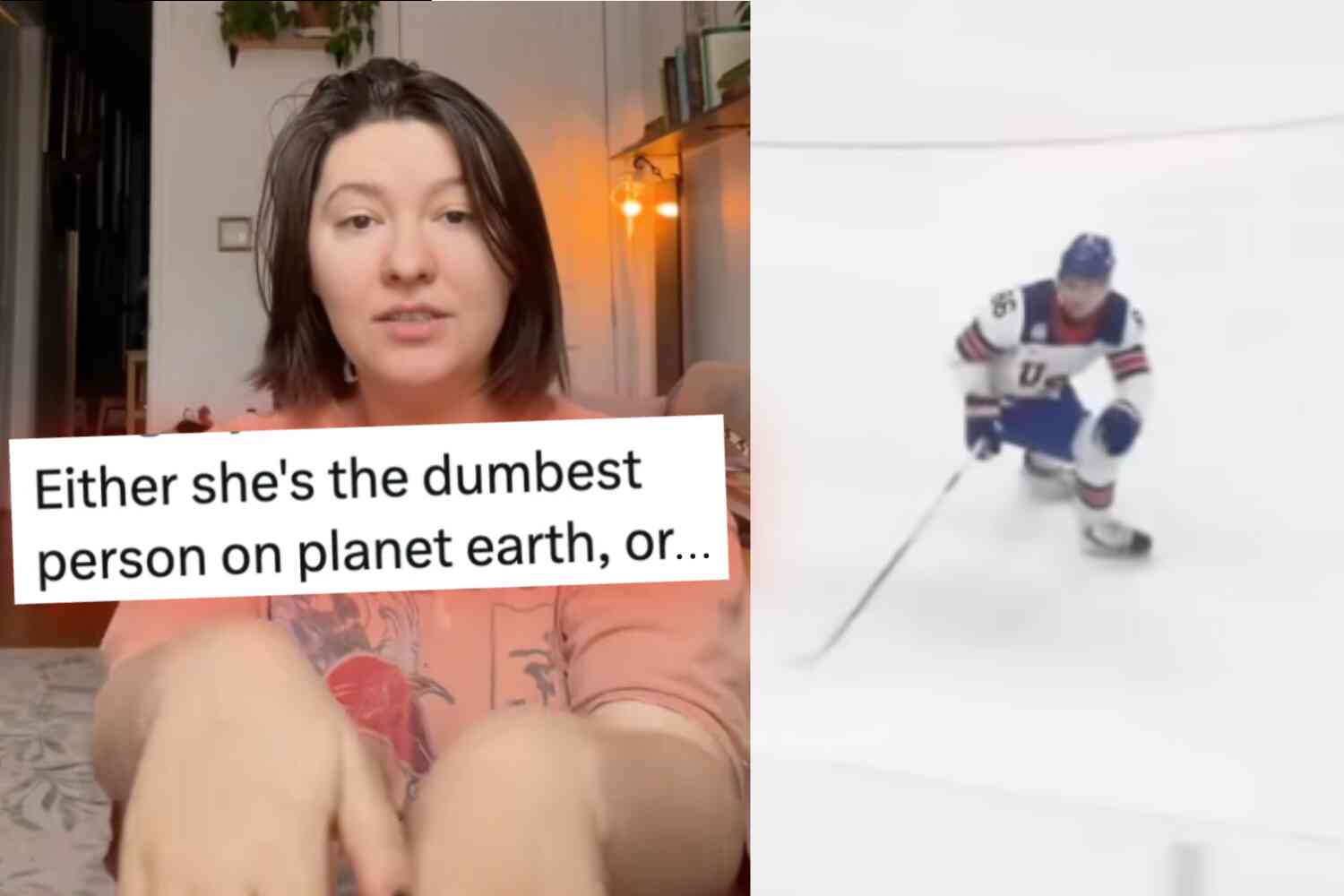 This liberal has the perfect idea for how to solve the (fake) rift between the men's and women's hockey teams