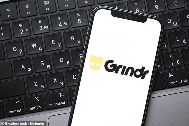 Attackers allegedly lure victims using the gay hook-up app Grindr (stock image)