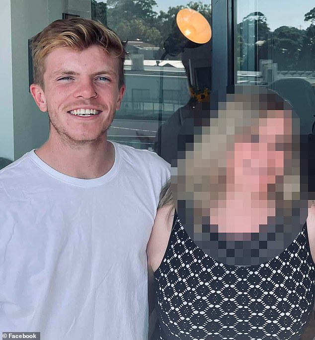 Stevens, pictured with his English-born mother, who has returned to the UK