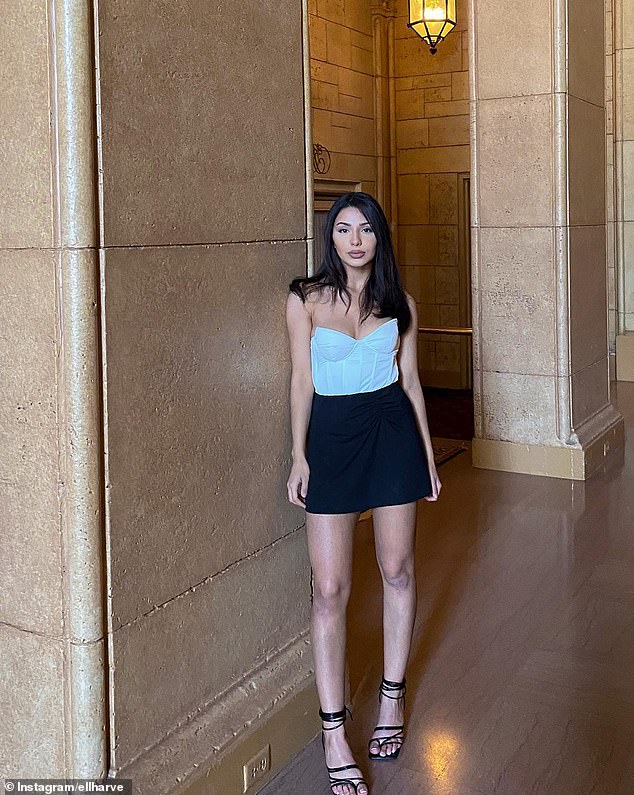 Elmina Aghayeva, pictured above, is a Columbia Student from Azerbaijan who was arrested on Thursday morning