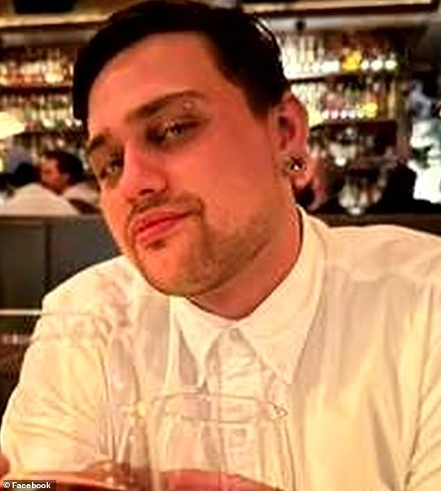 Gerard Andrews, 29, had previously taken a year out work for medical reasons, he posted