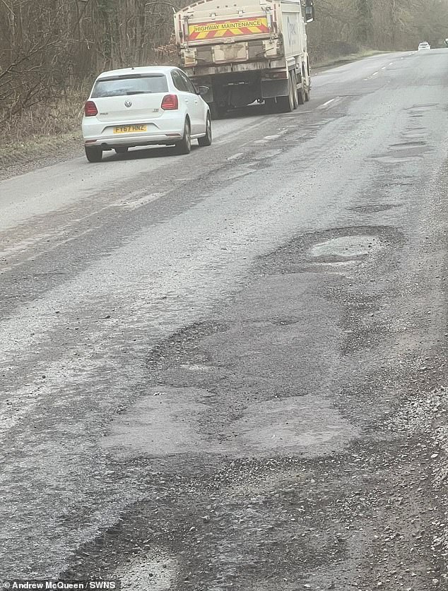 Wiltshire Council have now said it will complete 'emergency repair works' in the area