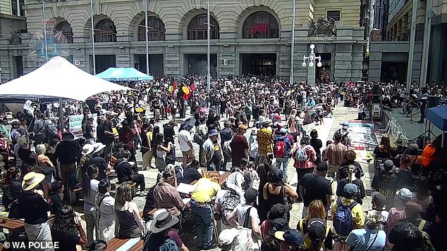 The incident has been declared an act of terror - the first in Western Australia's history