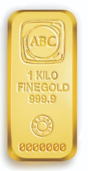 Three 1kg bars from ABC Bullion which are worth up to $750,000 although the Bondi hero declined to confirm the exact amount of his purchase