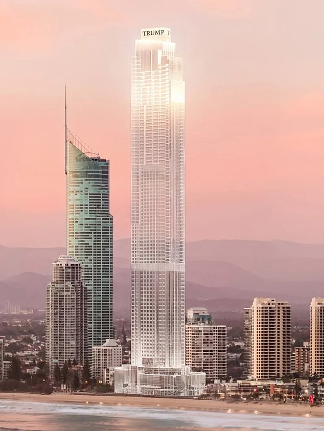 Thousands REVOLT over massive Trump Tower plan at Aussie beach - with construction work set to start within weeks