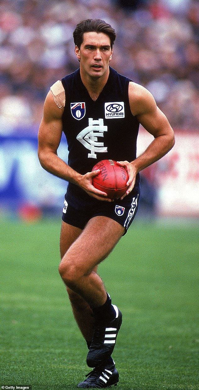 Dad Stephen was a champion footballer for Carlton