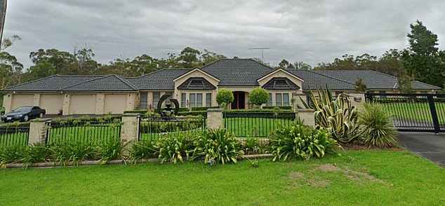 Gerard Andrews is from an affluent Catholic family who lived in this lavish $5million five-bedroom mansion in Kenthurst