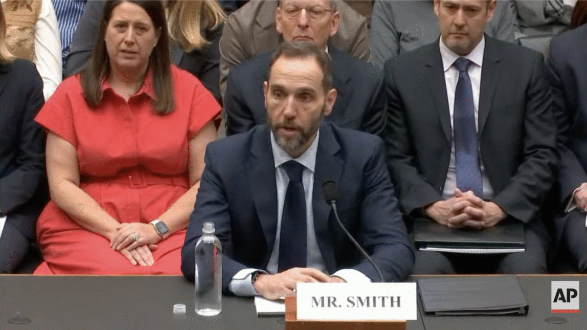 Dems Silent After New Revelations About Jack Smith’s Spying Ops On Political Enemies