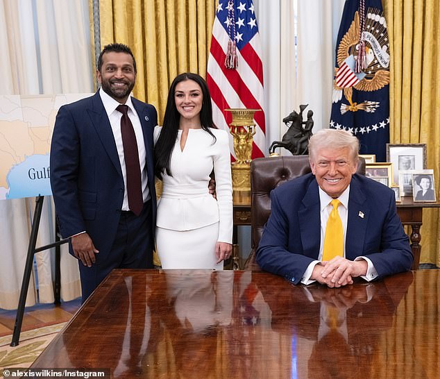 During his trip, Patel arranged a conversation with the team and Donald Trump, during which the president invited the players to the State of the Union address