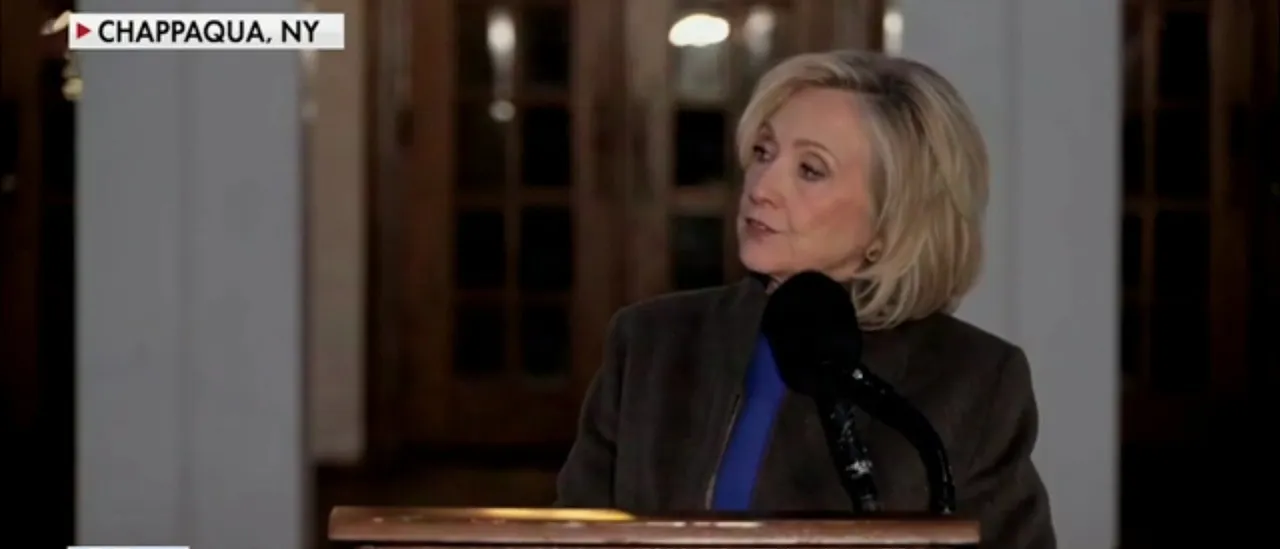 Watch Hillary Clinton Flee After Reporter Asks Why Ghislaine Maxwell Attended Chelsea’s Wedding