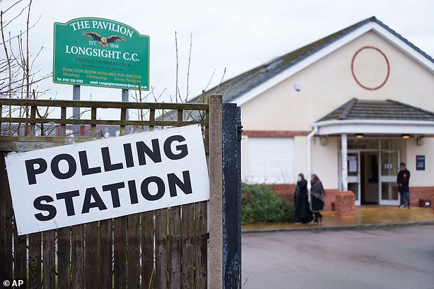 Voting in the Greater Manchester seat took place between 7am and 10pm on Thursday, with a result expected in the early hours of Friday morning