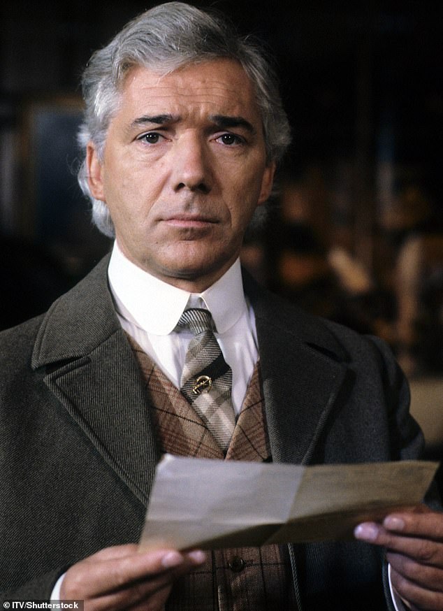 Pictured Framl Grimes in The Casebook of Sherlock Holmes in 1991. He also starred in Coronation Street, Mrs Borwn's Boys as well as countless other shows