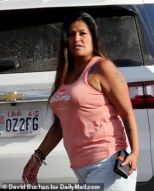 Housekeeper Carmen Lauber, 53, claimed took the stand in court and claimed that Richins asked her to get her fentynl