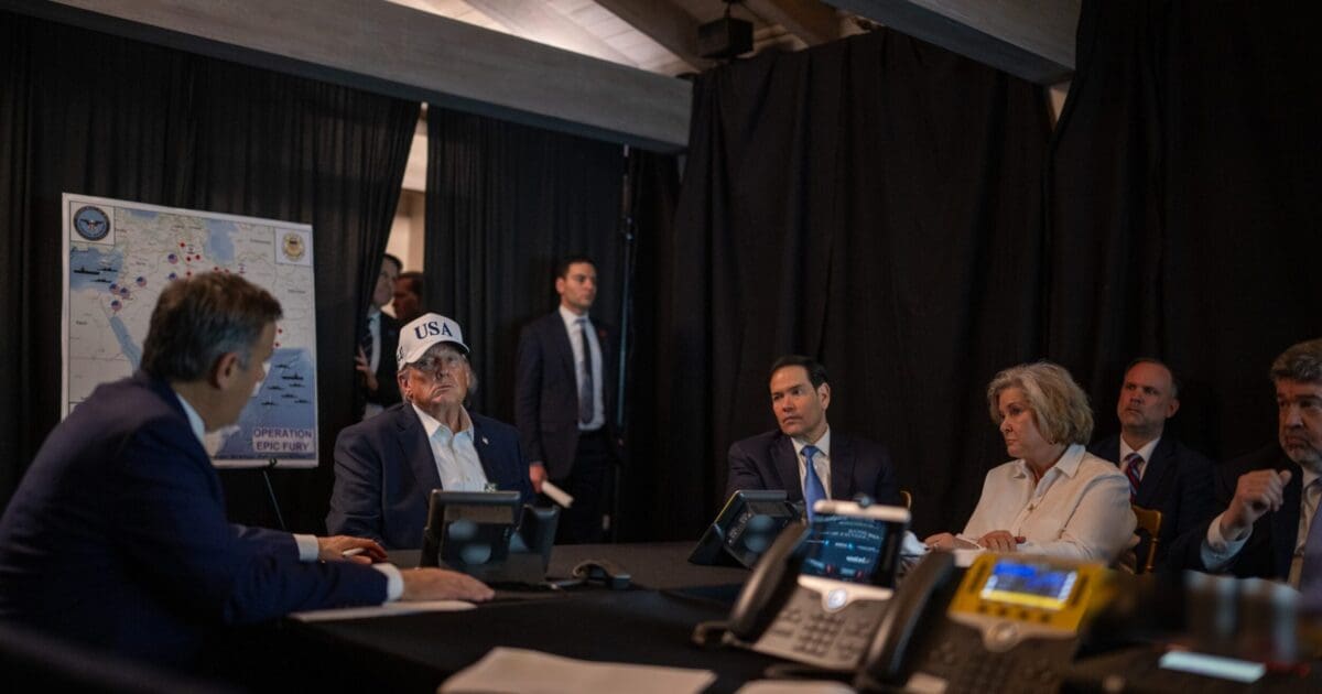 White House Releases Photos of President Trump Monitoring Iran Strikes from Mar-a-Lago