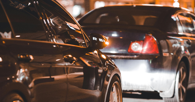 WATCH: Man in California Nearly Loses His Pants as He Hangs On to Moving Car