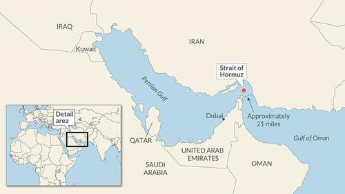 "Expect Moderate Disruptions": Oil Tankers Avoid Strait Of Hormuz As Operation Fury Hits Iran