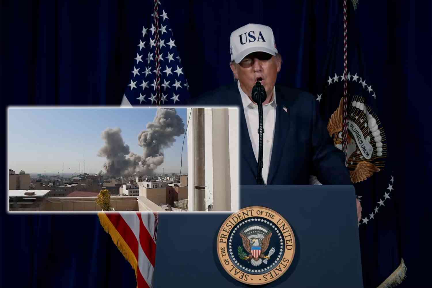 President Trump announces military strikes on Iran: Operation Epic Fury