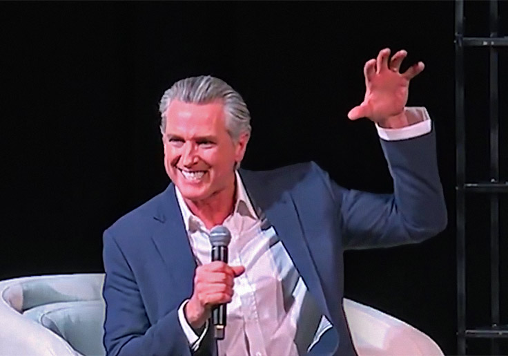 Greasing Palmetto: Newsom Slut-Shames Harris, Previews Inevitable WH Run in South Carolina