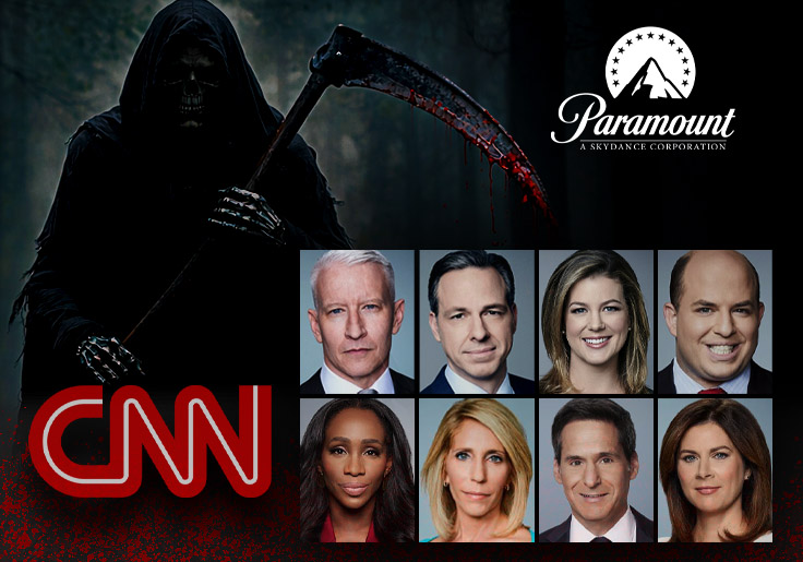 Bloodbath Imminent: CNN's Overpaid Hacks on Alert as Paramount Set To Acquire Failing Network's Parent Company