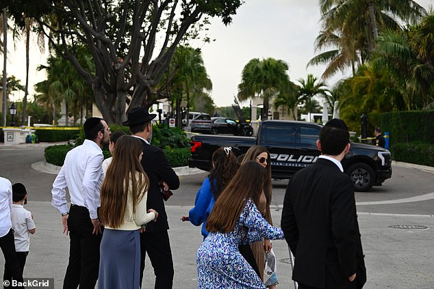 The collision blocked the only bridge providing access to the island and drew a small crowd