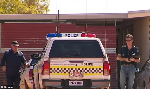 On Monday, police attended a residential address within the tiny opal-mining town