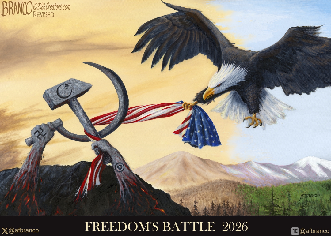 Branco Cartoon – Battle For America