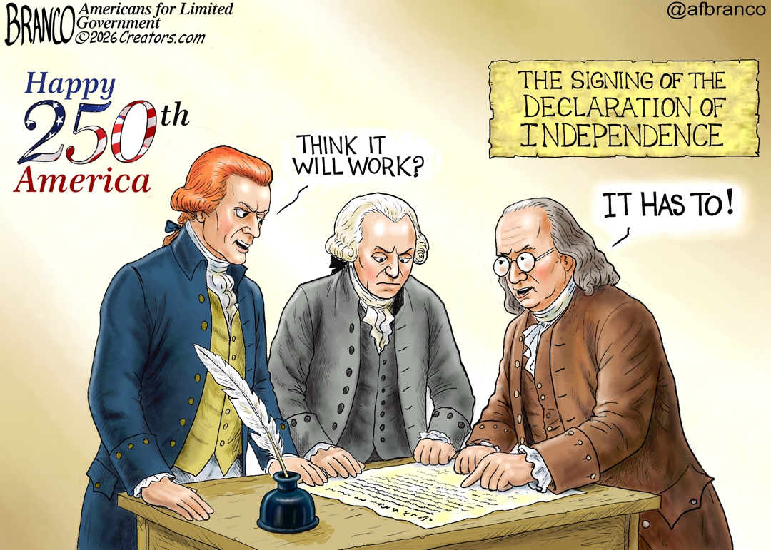 Branco Cartoon – Their Sacred Honor