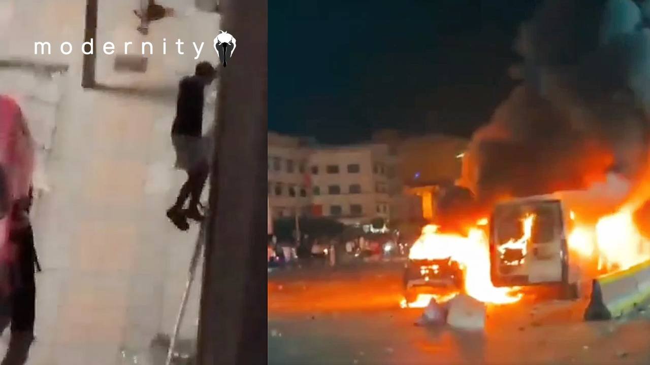 CRAZY Footage Of Migrants Rampaging, Breaking Into Homes After Invading Spain