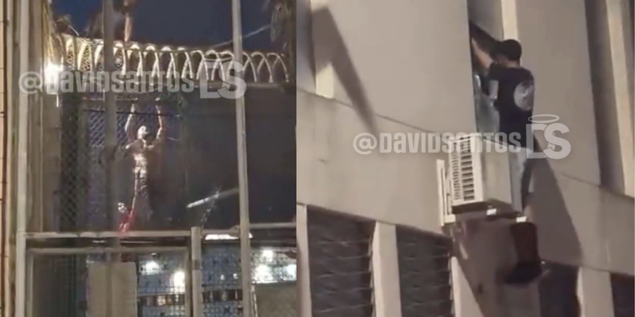African migrants seen on video attempting to break into Ceuta buildings as crisis escalates