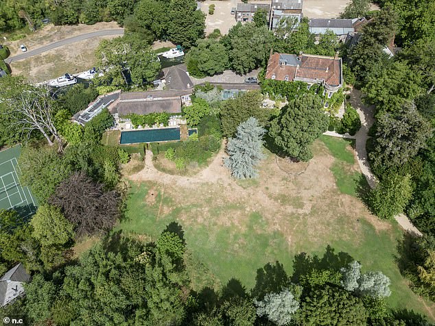 Green with envy? How millionaires and celebs' pristine gardens are faring against England's severe drought - from dust bowl to oasis
