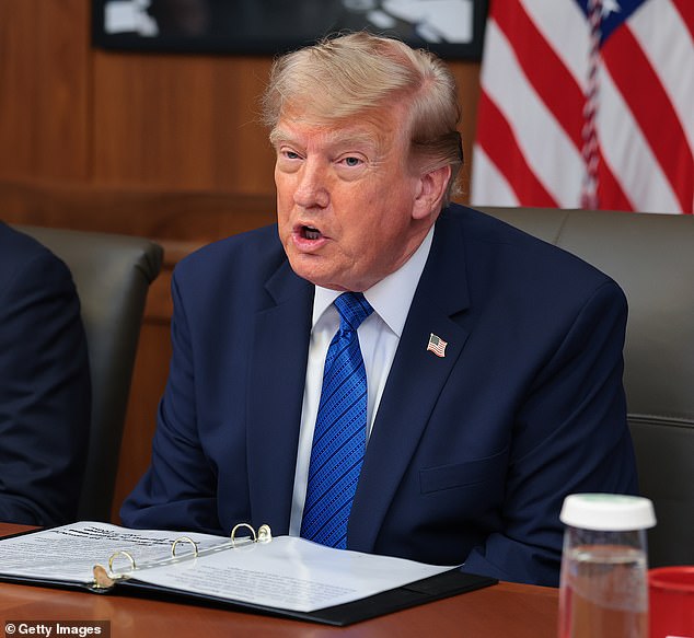 Trump blasts ally Jeanine Pirro's decision to drop Reflecting Pool vandalism case as he disputes DoJ findings