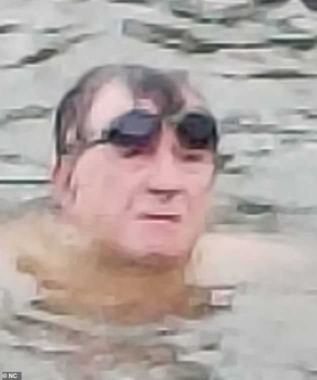 He was seen deep in conversation with an attendant about annual membership at the pond
