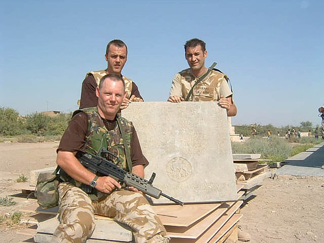 Fury of heroes' families as Army crushes hundreds of war graves into gravel for drainage ditch