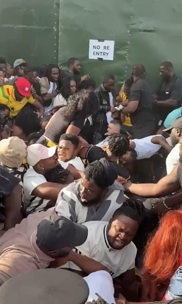 People injured and 'carried out on stretchers' after 'stampede' at family-friendly London festival when 'too many people' turned up