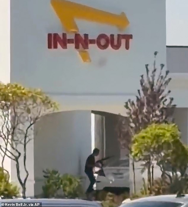 Crazed In-N-Out gunman who opened fire in Idaho drive-thru killing at least two turned rifle on HIMSELF after deadly rampage, police reveal