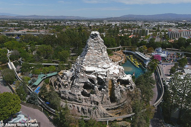 Matterhorn Mountain houses a secret basketball hoop for cast members on their break