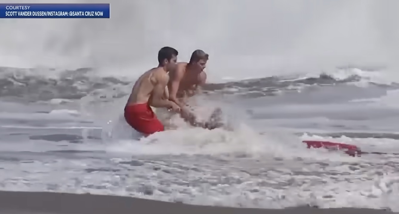 16-yo Rookie Lifeguard Leads Heroic Ocean Rescue–With Viral Video of Harrowing Effort
