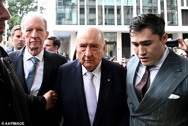 What Alan Jones is accused of doing to young men.. as the broadcaster, 85, faces court for beginning of his trial