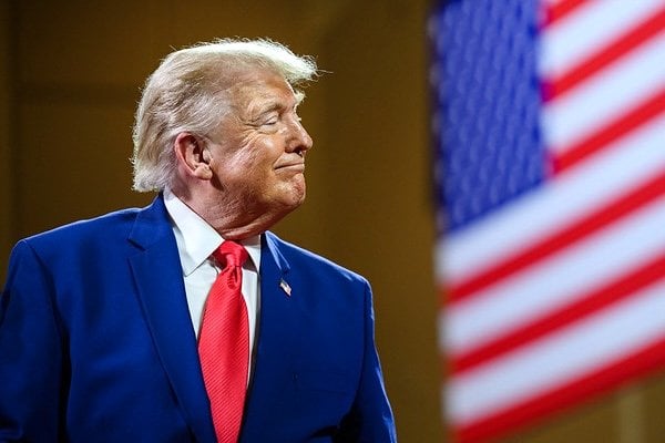 President Donald J. Trump delivers remarks on Trump Accounts, Wednesday, July 22, 2026, at Wheeler High School in Marietta, Georgia. (Official White House photo by Molly Riley)