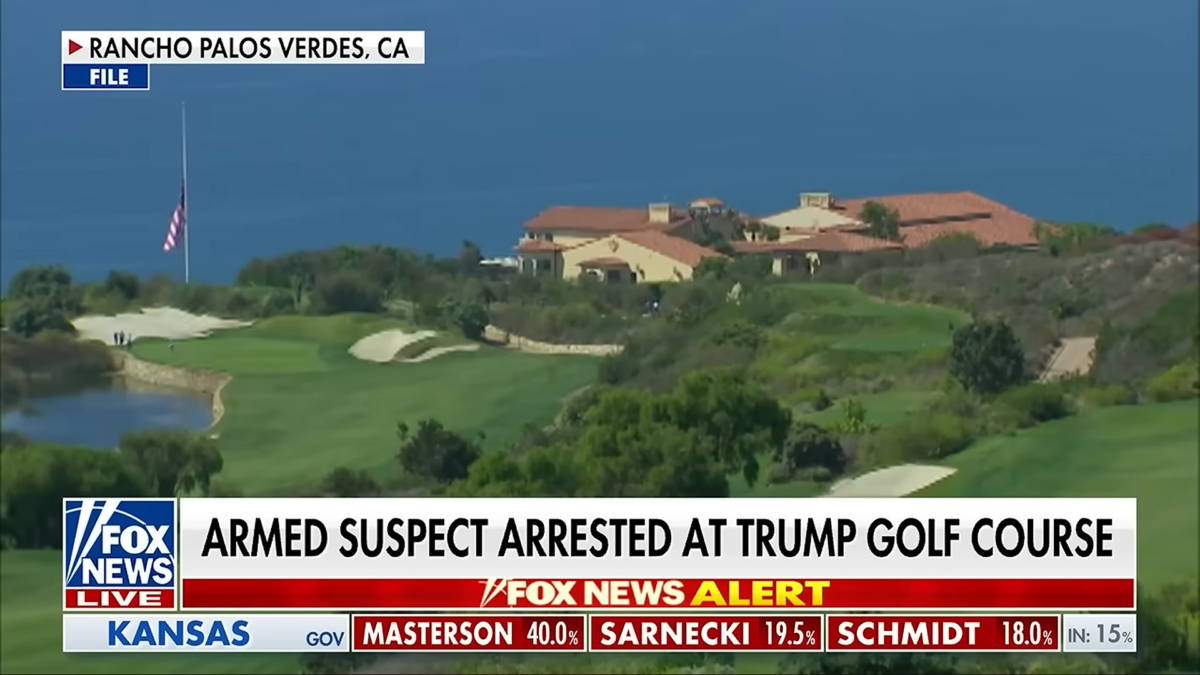 Police Nab Man With Gun At Trump Golf Course, Spoiling Another Potential Assassination Plot