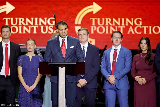 Turning Point USA spokesman Andrew Kolvet and his colleagues mourned the death of their friend Kirk, but are now faced with a flood of conspiracies about his death