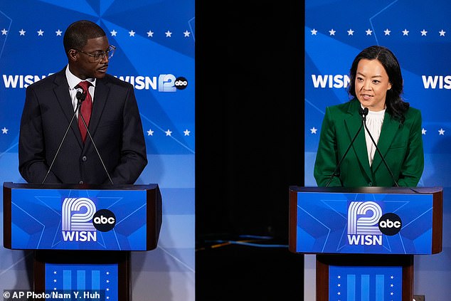 He is facing off against socialist candidate Francesca Wong who has painted him as an establishment option following his endorsement by the incumbent governor