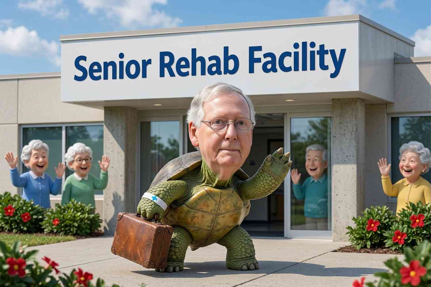 Report: Sen. McConnell is back at home after nearly two months in hospital care
