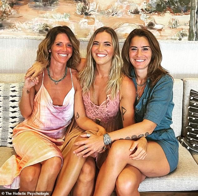 Lesbian throuple implodes after glamorous younger third wheel accused self-help guru lovers of denying her $3.5m payout she says she was owed