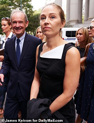 Annie has said she was 15 when flown to the property and directed by Epstein and Ghislaine Maxwell 'to take off all her clothes and get on a massage table'